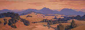 Bellbrook Sunset - Macleay landscape painting