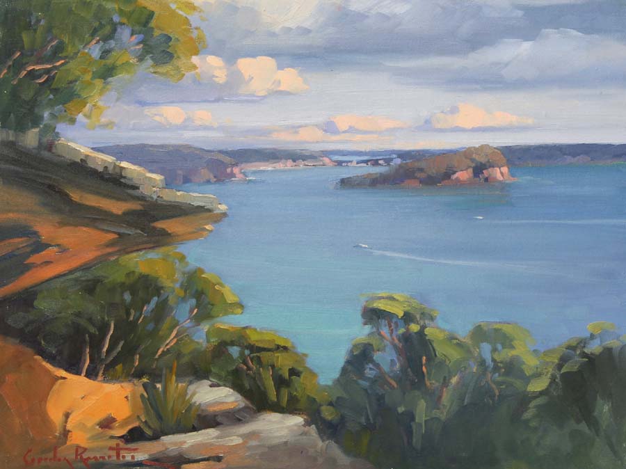 lion_island_west_head_painting_australian_art_painting
