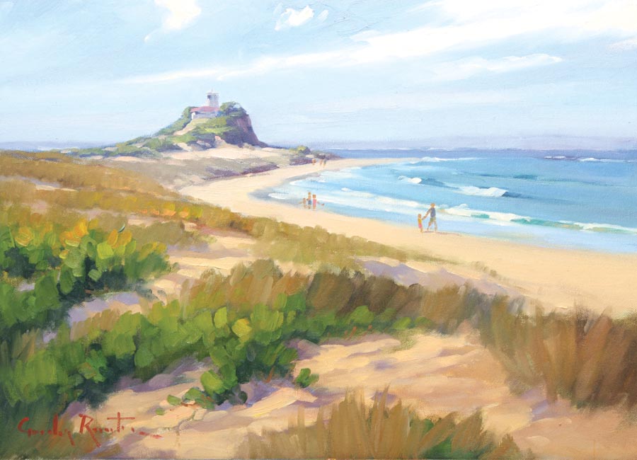 nobbys_beach_paintings, newcastle_paintings, nobbys_beach_art, newcastle_beach_art, australian_landscape_paintings